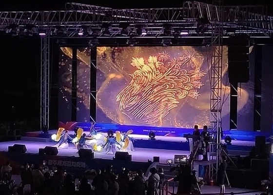 舞台背景 全彩の巨大LEDディスプレイ 室内P3モジュールLEDビデオウォール