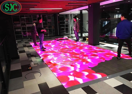 1R1G1B アウトドアP6 IP65 LEDダンスフロア 1/8 スキャン コンサート広告用