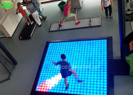 P3.91 室内フルカラーLED照明 ダンスフロア 250*250mm LEDモジュール 65410点/平方メートル
