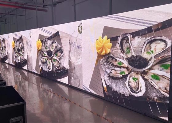 高明るさフルカラー P6 SMD LED広告スクリーン