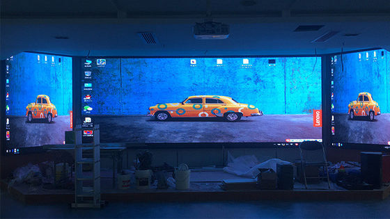 モールレンタル スクリーン 懸垂 LEDステージ 背景 COB P2 HD 128*64 解像度