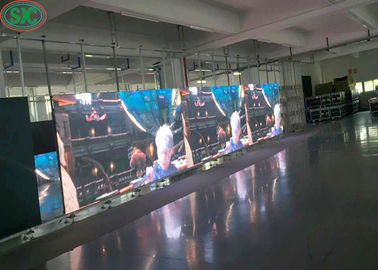 ミーンウェル電源付きフルカラービデオウォール LED ダイ・カスト アルミニウムスクリーン LED ステージスクリーン レンタル