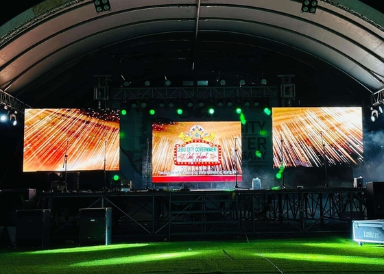 レンタルソフトモジュール 多画面P6 LEDビデオディスプレイ 屋外防水 高画質HD