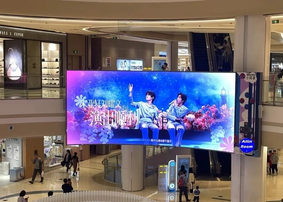 レンタルソフトモジュール 多画面P6 LEDビデオディスプレイ 屋外防水 高画質HD