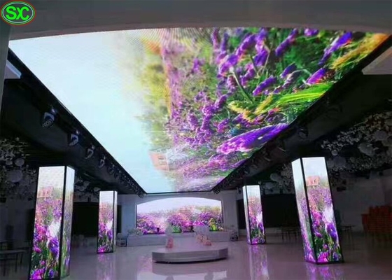 HD レンタル インドア/アウトドア LED カーディナリー ディスプレイ,柔軟な LED ビデオ ウォール
