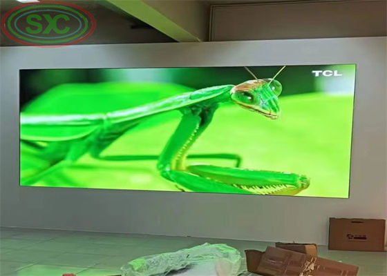 カスタマイズされたP3.91 室内 LED スクリーンディスプレイ LED スクリーン 学術ミーティング