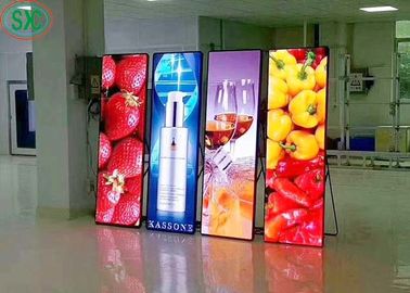 ミラーステージ背景 LED 大画面 P2.5 ポスター ビデオ広告スタンド