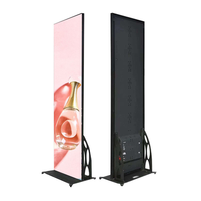 P2.5 フルカラービデオディスプレイ 屋内スタンドポスター LED画面 鏡 ポータブル画面