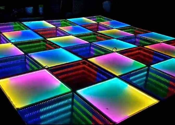 P4.81 LED ダンスフロア 結婚式 ダンスフロア イベントパーティー用 マグネット 3D LED フルカラーパネル