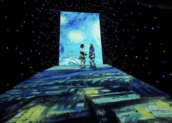 RGB LED ダンスフロアスクリーン 4.81mm ピクセル SMD3535 500x500mm