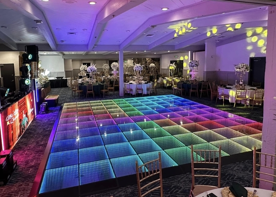 パーソナライズ可能なデザイン P3 LED ダンスフロアタイル 頑丈なインタラクティブな画面