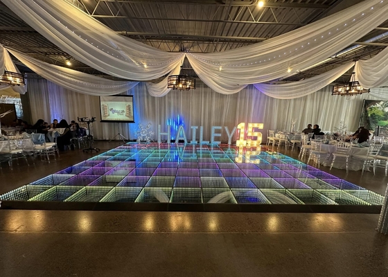 IP65 P6 LED DJステージ ダンスフロア 防水電源キャビネット LSNシステム