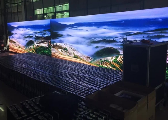 P10 高画質 屋外 フルカラー LED 型 鋳型 アルミ スクリーン 3 年間の保証