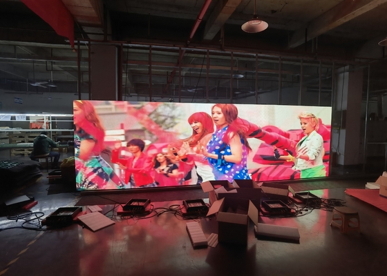 HDフルカラー SMD LED画面 インダース P5 1/16 スキャンモード 広告ポスターに適しています