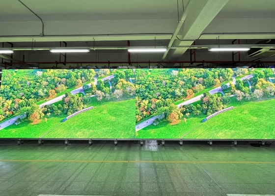 高明るさP6 SMD LED 型 鋳型 アルミ スクリーン 768x768mm 鉄製 キャビネット