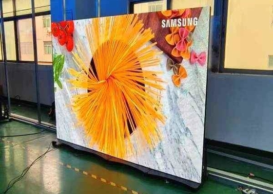 P4 RGB インダーLEDディスプレイボード,1/16 スキャンLEDスクリーン ビデオ壁 IP34 HD 柔軟