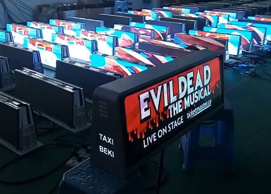 P5 ダブルサイド タクシー屋根 LEDディスプレイ IP65 防水