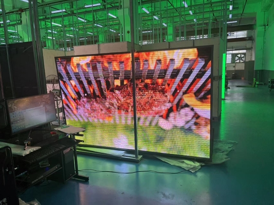 レンタル 鋳型アルミスクリーン スタジアム LEDディスプレイ フルカラー ノバシステム 屋外P667