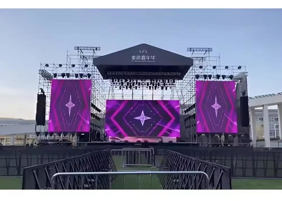 大型スクリーン スタジアム ダイカスト アルミ製 LED ディスプレイ P3 屋外レンタル IP65 防水 HD 高明るさ