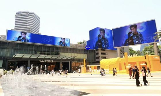 P10 屋外スタジアムLEDディスプレイ 960x960mm IP65 SMD 3535