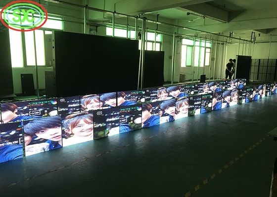 100000 時間 寿命 P3.91 インダース LED メッシュ カーテン シグネージ ディスプレイ 65410 ピクセル密度 透明性