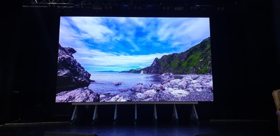 p2.5 ナショナルスターランプ 640x640mm LEDレンタルLEDディスプレイ 室内LEDビデオ壁パネル,7680Hzリフレッシュレート