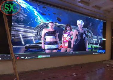HD インダース SMD LED 鋳型アルミフルカラー鉄製キャビネットスクリーン 3年保証