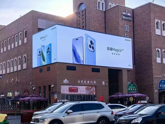 屋外の防水固定設置P5 P6 P8 P10 960x960mmキャビネットの屋外広告のための大きい導かれた掲示板スクリーン