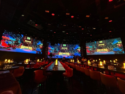 商業活動 LED ビデオ 壁パネル 室内 p3.91 LED 画面 500x500mm 広告 フルレンタル LED 画面,3840hz リフレッシュレート