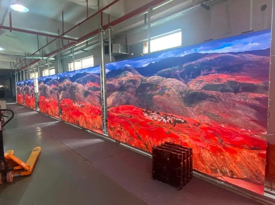 スタジアムスクリーン 鋳造型 アルミ 高明るさ P16 640*640mm 屋外防水フルカラーLEDディスプレイ