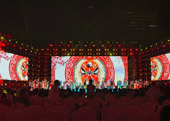 スタジアムスクリーンレンタル/固定設置 HD広告 屋外フルカラーLEDディスプレイ 960 X 768mm キャビネット