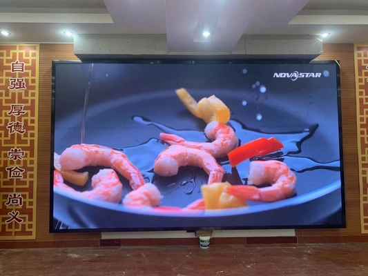 P2.5 室内用LEDビデオディスプレイ パネル 高リフレッシュレート 広告画面 640x640mm 広告壁,3840リフレッシュレート,曲線設計をサポート
