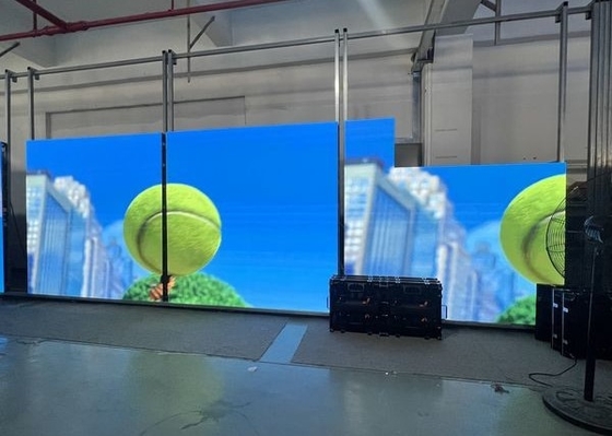 固定/レンタル IP65 P10 アウトドア LED 広告画面 広い視角 防水鉄キャビネット