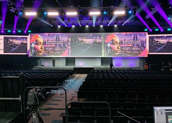 ステージスクリーン 高リフレッシュレート 屋外フルカラーLEDディスプレイ P8 固定/レンタル IP65 防水