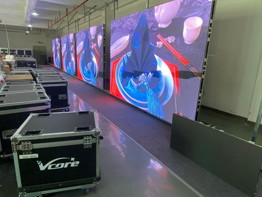 大型レンタルスクリーンステージディスプレイ P4.81 LEDビデオ壁 屋外広告 LED広告板