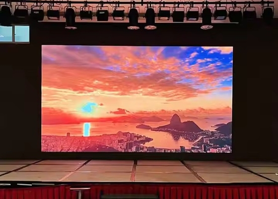 コンサートステージ レンタル 鋳型アルミ 室内フルカラーLEDディスプレイ P5 HD 大画面 高解像度