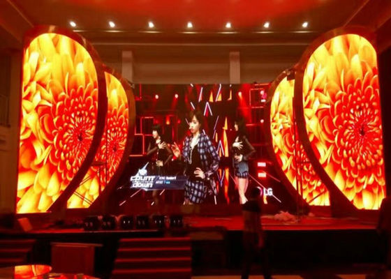 屋内フルカラーP3 LEDビデオウォール 3mmピクセル 1000nits ステージスクリーン