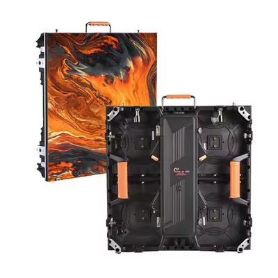 屋外防水レンタル装置 鋳造型アルミ 25*250mm P3.91 LED広告ディスプレイ