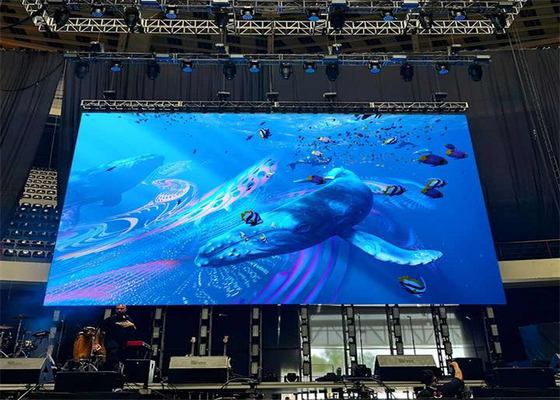 高密度P1.25P2 インダース LED壁ディスプレイ 6500K 色温と ≥100 寿命