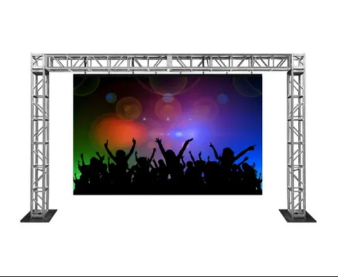 固定 高明るさ RGB LED ディスプレイ スーパー 薄い キャビネット 640*640MM