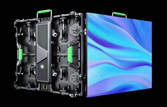 イベントステージ 背景 500*1000mm P3.91 LEDビデオディスプレイ 1000cd/m2 明るさとR 625-630nm LEDパラメータ