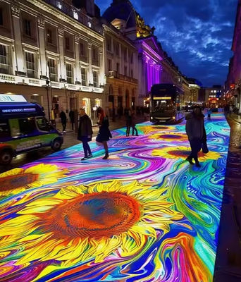 SMD3535 LEDダンスフロアパネル 4.81mmピクセル IP65防水