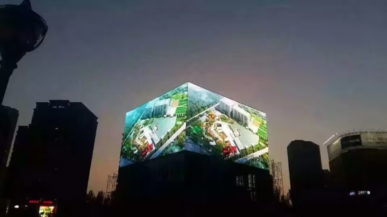 高解像度 p10 フルカラーLEDディスプレイ,テレビ放送信号の安定したパフォーマンス 10mm ピクセルピッチ 7000 cd/m2 明るさ 16.7百万色 IP65/IP54 保護 800W/m2 マックス パワー