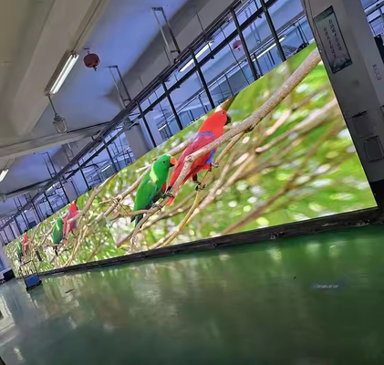 レンタル 設置 鋳造型 アルミ 懸垂 モジュール 超薄型 室内 P3.91 LED ポスター ディスプレイ