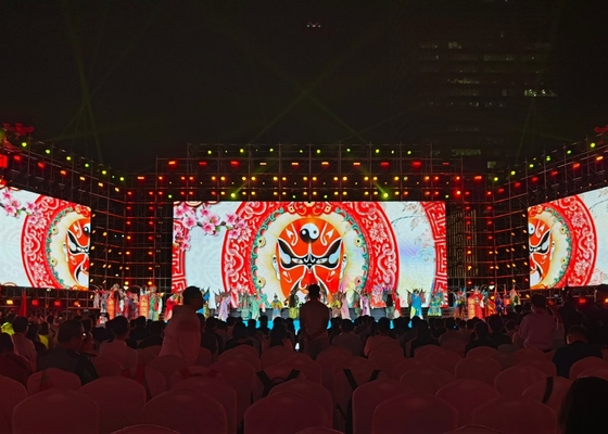 超清晰型 鋳造型 アルミ RGB LED ディスプレイ 1/4 スキャニング スタジアム フルカラー 屋外画面 防水 単色・二色画面