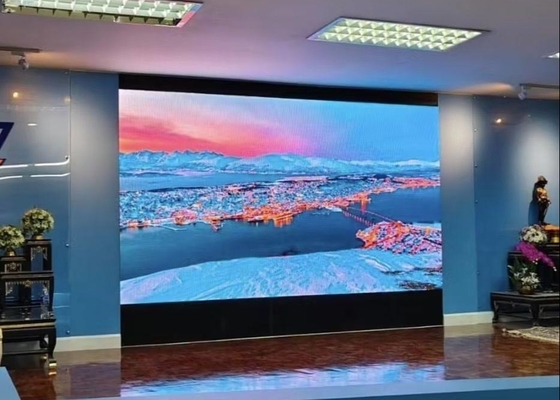 HD 型アルミスクリーン 可変モジュール LED ディスプレイ HD 防水箱 320*160mm IP65 NOVA システム