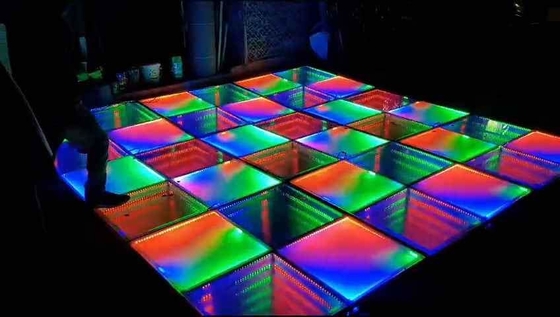 1R1G1B アウトドアP6 IP65 LEDダンスフロア 1/8 スキャン コンサート広告用