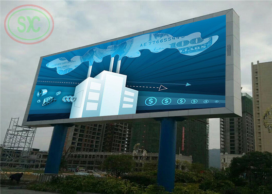 鉄鋼のキャビネットをカスタマイズする 固定式設置 広告用LEDサイン LED看板 LEDディスプレイ
