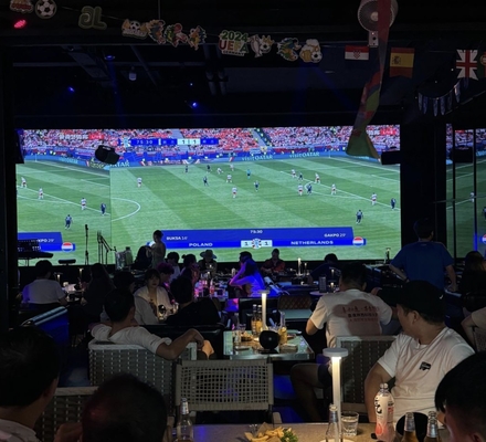 舞台背景 P3.91 屋内レンタ広告スクリーン NOVA LSNシステム