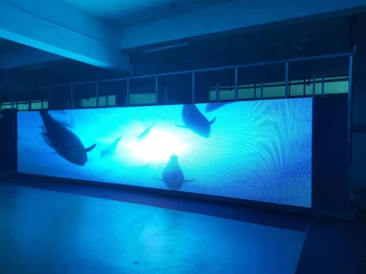 屋外高画質防水P6 LEDレンタルスクリーン 8000CD/平方メートルデジタル広告ディスプレイ